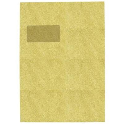 mayer-network 30002517 Versandtaschen Recycling - C4 , mit Fenster, selbstklebend, 90 g/qm, braun, 10 Stück