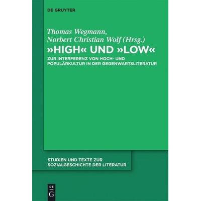 High' und 'low; Gebundene Ausgabe von , De Gruyter, 978-3-11-025560-7