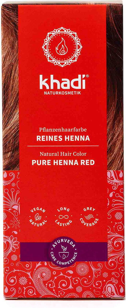 100g khadi Pflanzenhaarfarbe Reines Henna