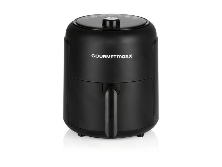 GOURMETMAXX Heissluftfritteuse 2 kg, Schwarz , schwarz, Fritteusen, Heissluftfritteuse