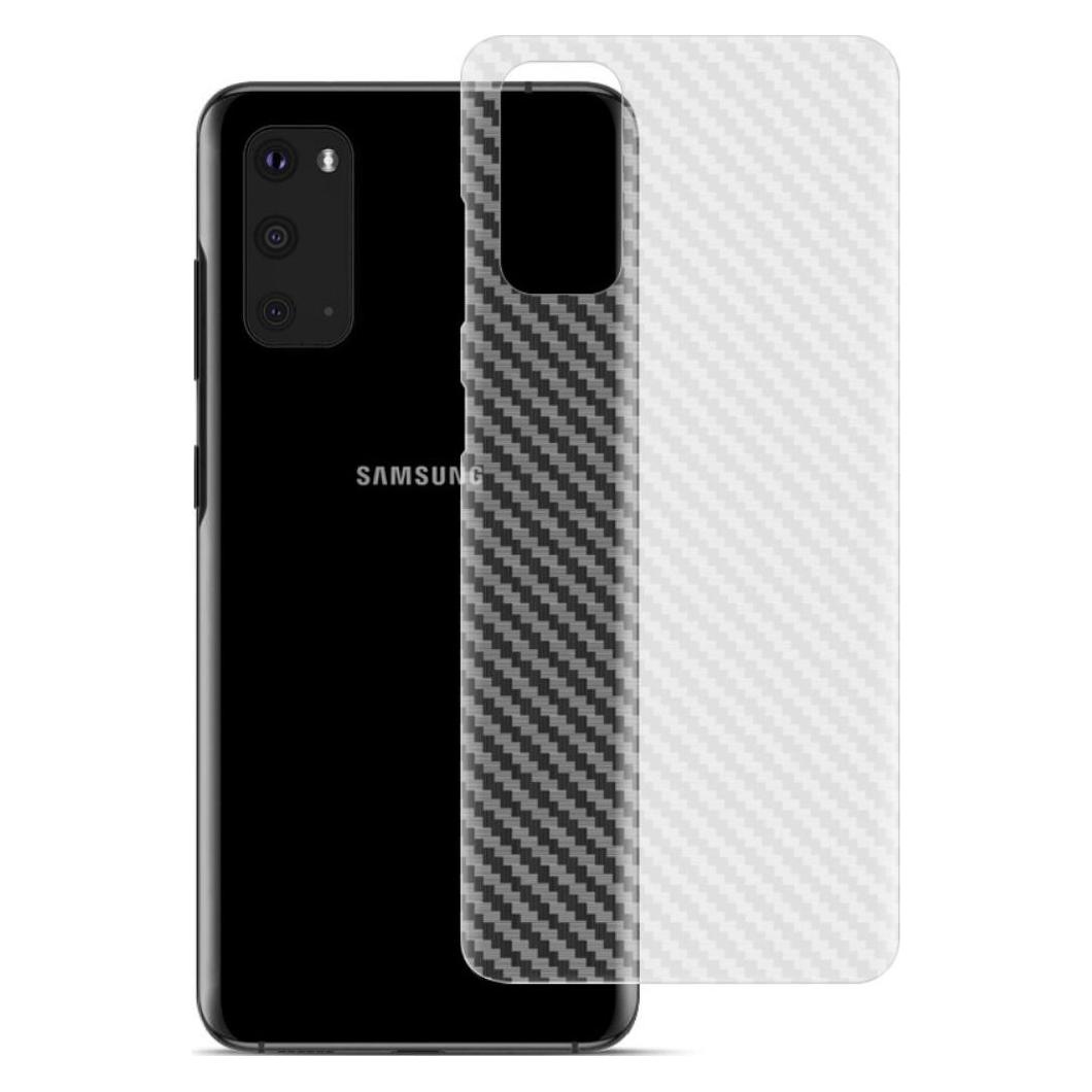Imak Galaxy S20 - PVC Rücken Schutzfolie Carbon Look (1 Stk., Samsung Galaxy S20) (103512800A)