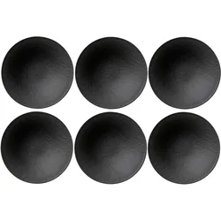 Villeroy & Boch Schale tief Manufacture Rock, Teller, Schwarz