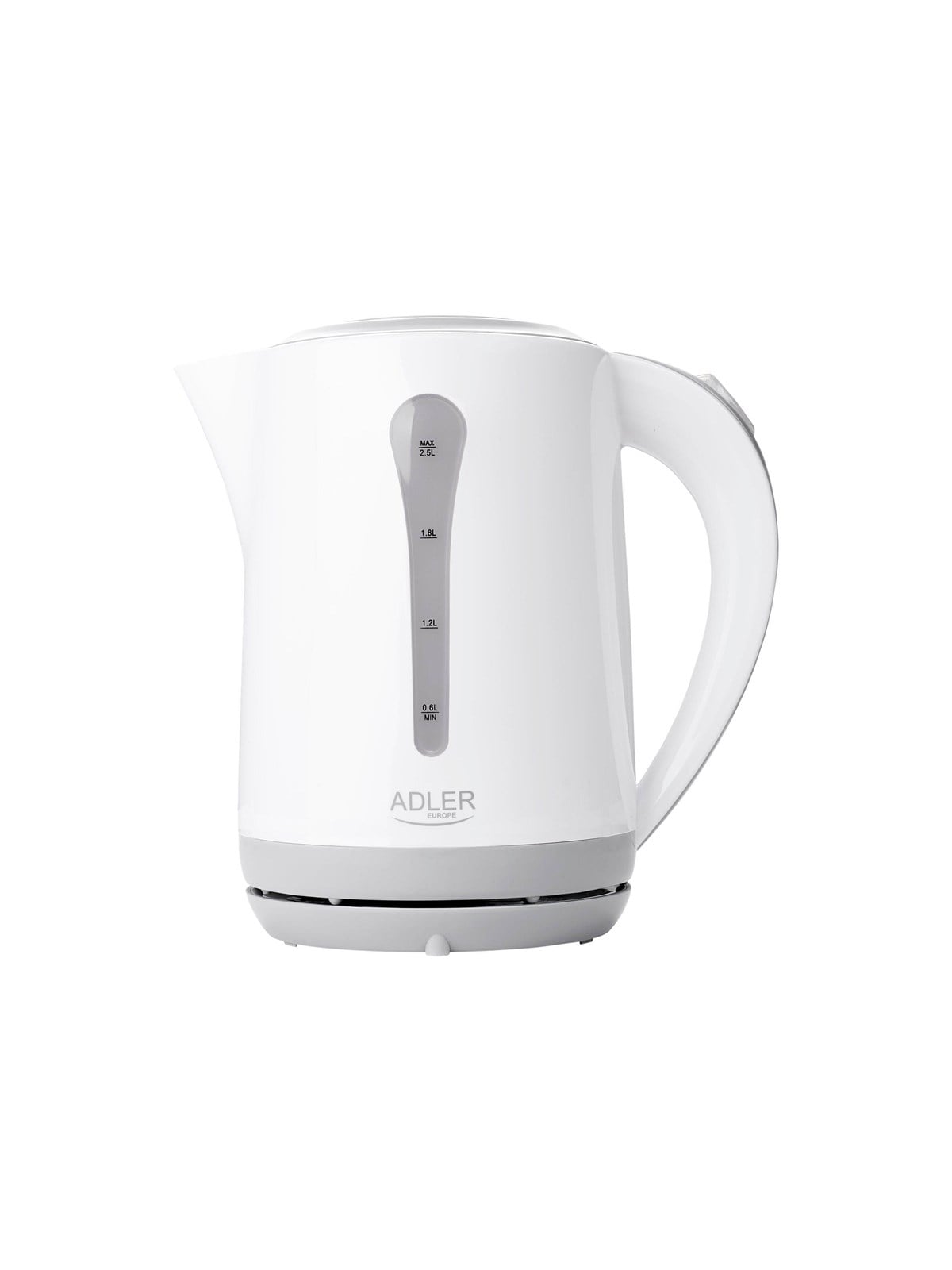 Adler Wasserkocher AD 1244 - Weiß - 2000 W
