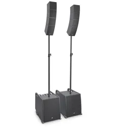 LD Systems CURV 500 PS Aktivanlage inkl. Distanzstange + Lautsprecherkabel