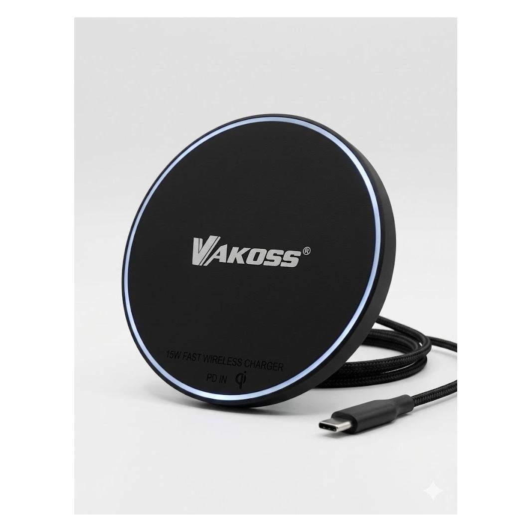Vakoss Vakosss MY5316K Magnetisches Induktionsladegerät 15 W (15 W) (MY5316K)