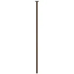 Gessi Habito Waschtisch-Auslauf, für separaten Mischer-Sensor, Ausladung 1600mm, Deckenmontage, 63399845, Farbe: Dark Bronze