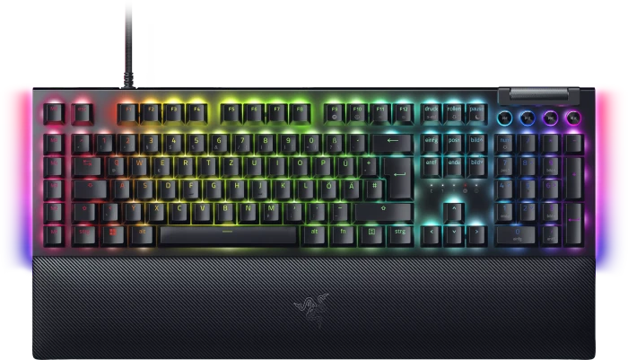 Razer Razer BlackWidow V4 Razer Yellow Linear Gen-3 USB Deutsch schwarz (kabelgebunden)
