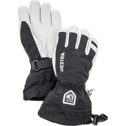 Hestra ARMY LEATHER HELI Jr. - 5-Finger Skihandschuhe für Kinder - schwarz 5