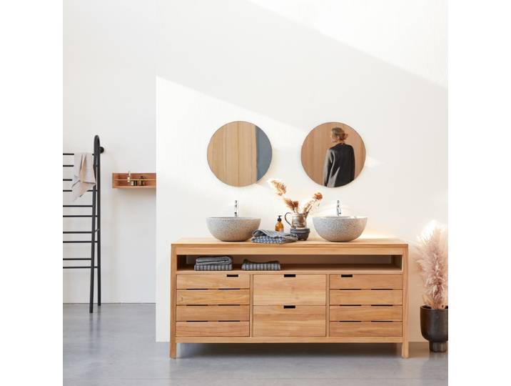 Bad Unterschrank aus Teak 165 Serena - Natur