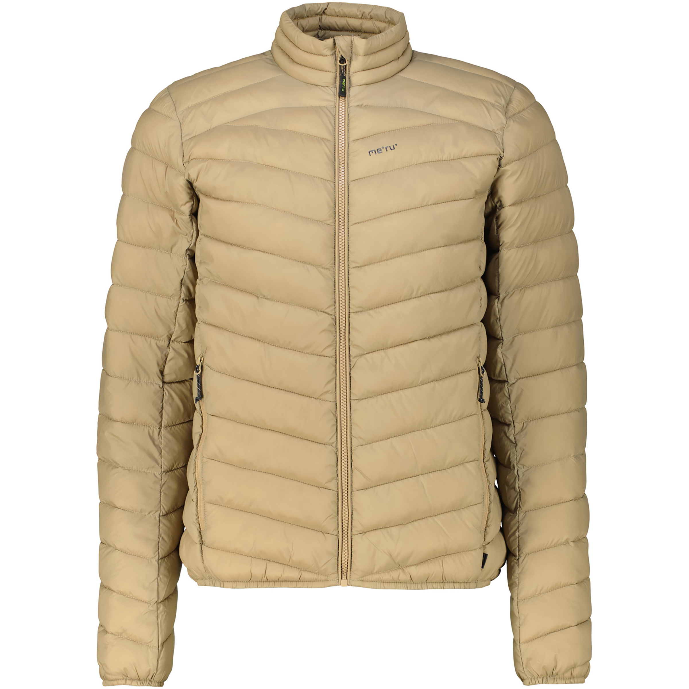 Bergzeit Basics Meru Weston Herren Kunstfaserjacke beige Größe M Trekking Isolierend