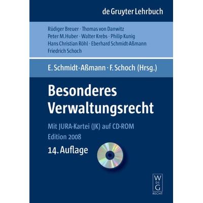 Besonderes Verwaltungsrecht, Taschenbuch von Eberhard Schmidt-Assmann,Friedrich Schoch,Rüdiger Breuer,Thomas Danwitz,Eberhard Schmidt-Assmann, De