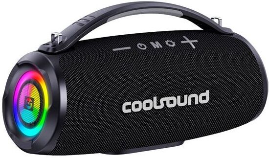 Coluna Portátil Bluetooth Beach Boom 40W (Preto) - COOLSOUND