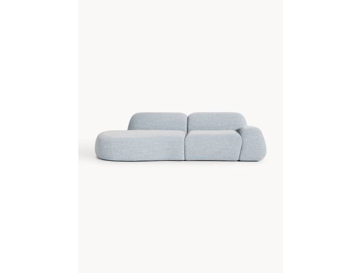 Modulare Bouclé-Ottomane Wolke (3-Sitzer)