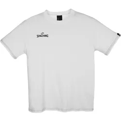 Spalding, Unisex, Sportshirt, Team Ii T-Shirt (152), Weiss