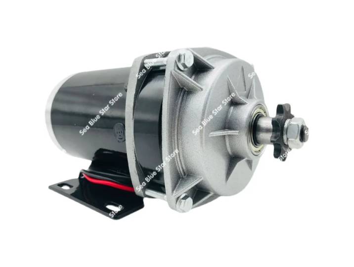 Moteur 24V36V48V500W800W pour véhicule électrique, moteur de brosse de décélération à aimant permanent pour tricycle modifié