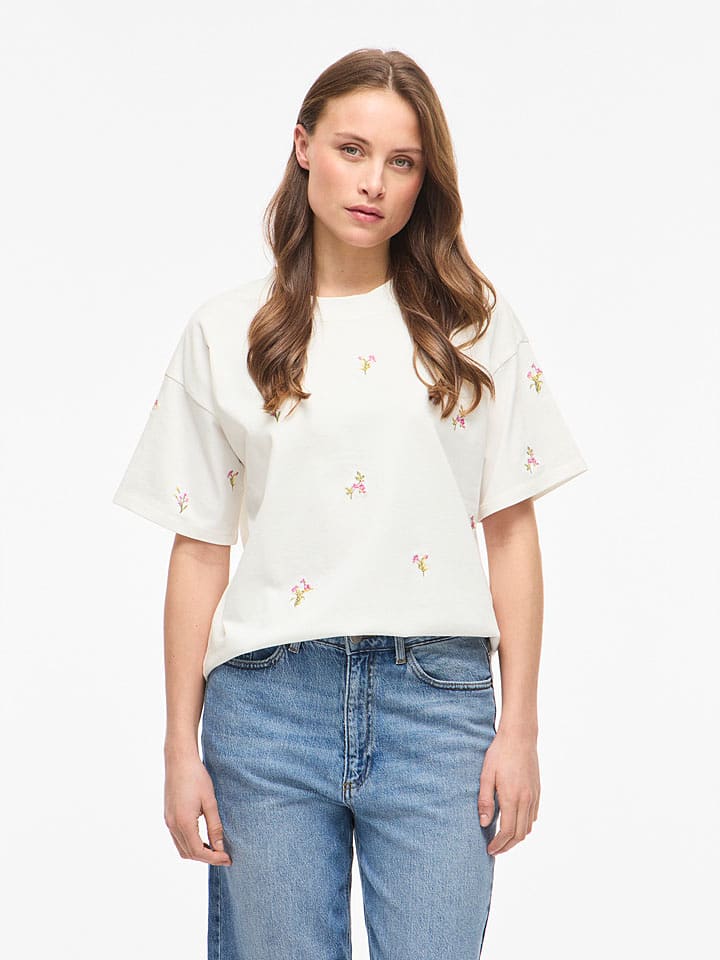 Vila Shirt in Weiß - M