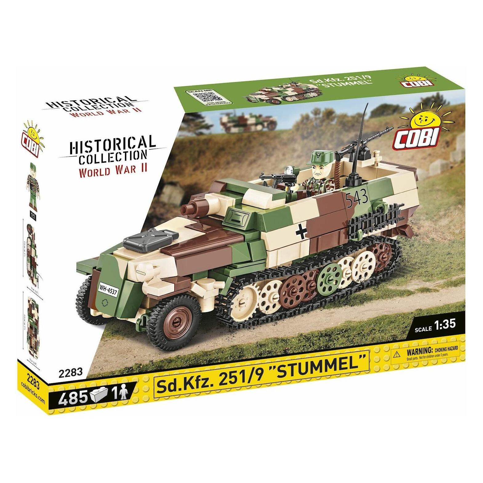 Cobi Sd.Kfz.251/9 'Stummel' / 484 pcs (2283)