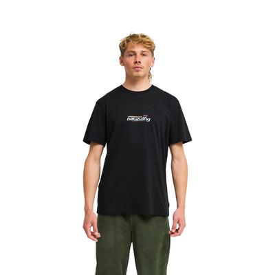 T-Shirt BILLABONG "Word Mark", Herren, Gr. XS, schwarz, Obermaterial: 70% Baumwolle, 30% Baumwolle., Shirts T-Shirt