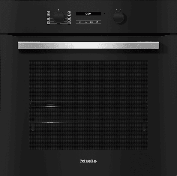 Horno integrable - Miele H 2766-1 BP 125 Edition, Multifunción, Pirolítico, 76 l, Función AirFry, 59.5 cm, Negro