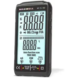 Maxwell & Williams, Multimeter, Automatisches "Vollbild" Multimeter - 4.2 " - Batterie - Typ -c -C.