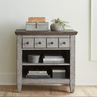 Liberty Furniture Heartland 1 Drawer Nightstand with Charging Station