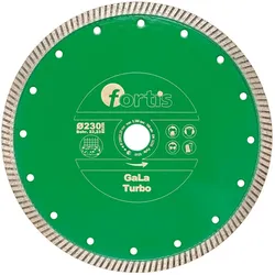 Fortis, Sägeblatt, Diamant Trennscheibe GaLa Turbo 230 mm mit Turbosegment
