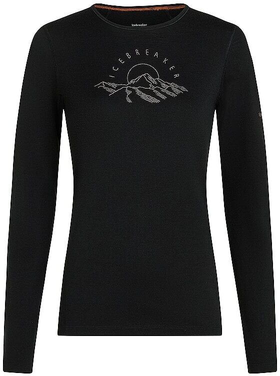 ICEBREAKER Damen Funktionsshirt Oasis  200 Sunrise Summit schwarz   S W
