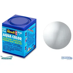 Revell Modellbaufarben Aqua Color Aluminium metallic 18ml 36199