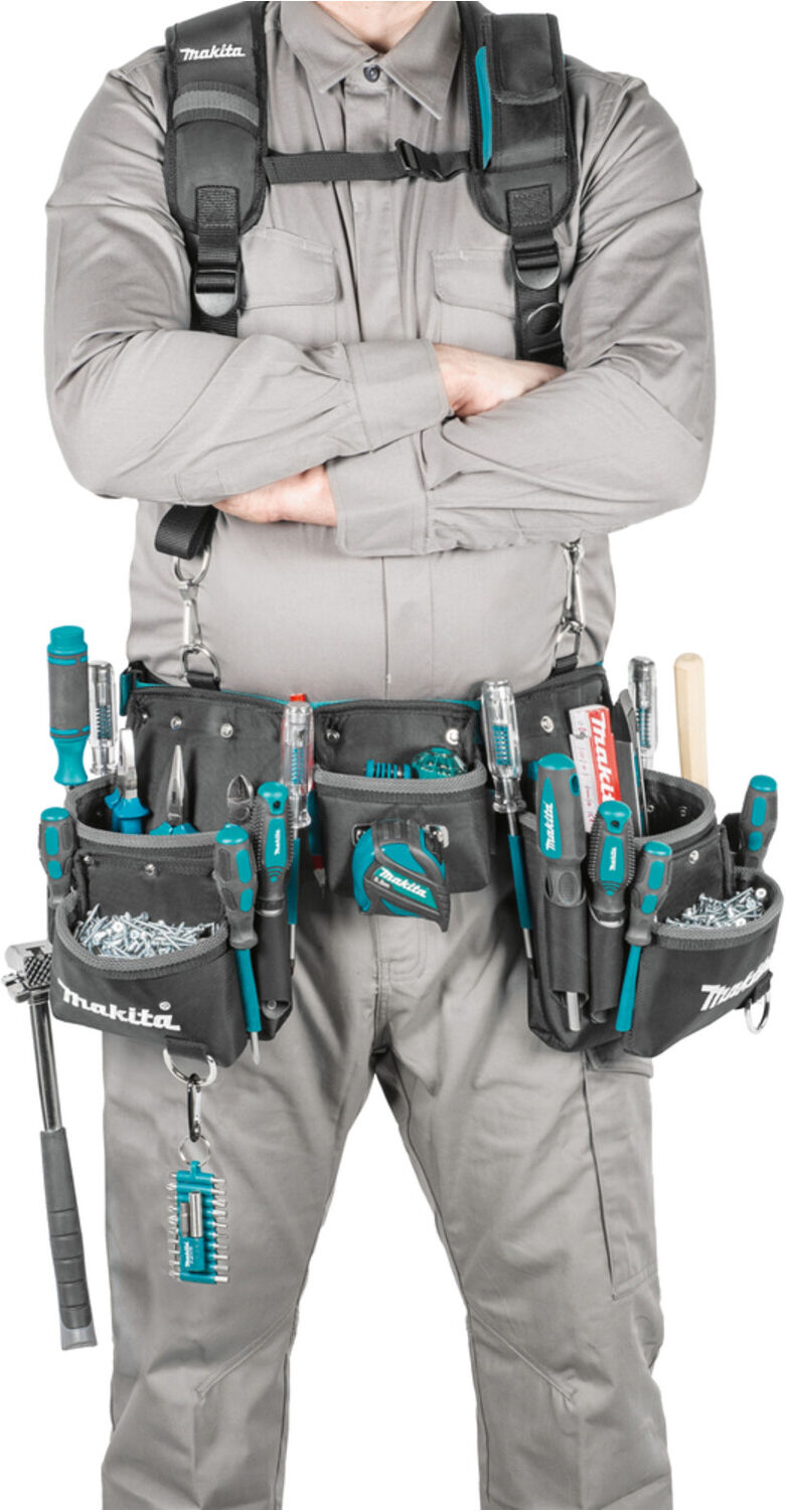 Makita 3-Taschen Hüftgurt-Set 640x145x270 mm, 1,34 kg (E-15229)