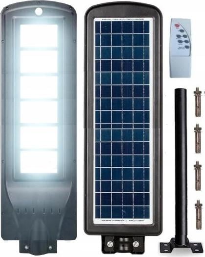 Azaris Solar LED Straatlamp voor Buitengebruik met Krachtige 1200W Sensor