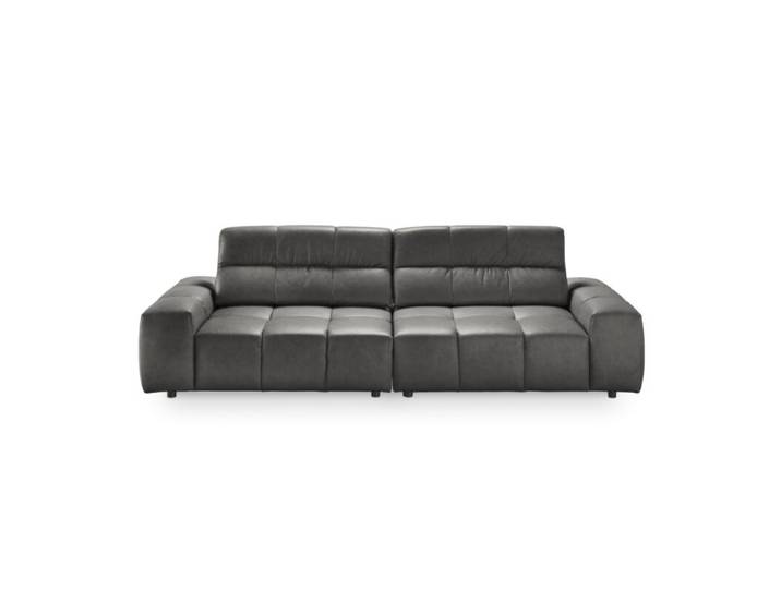 Musterring Marlo Ledersofa mit Sitztiefenverstellung - Leder Vic