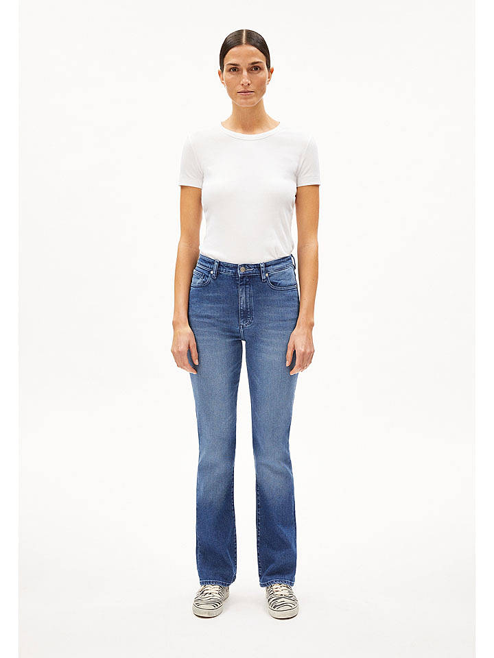 armedangels Jeans "Linna" - Bootcut fit - in Blau - W29/L32