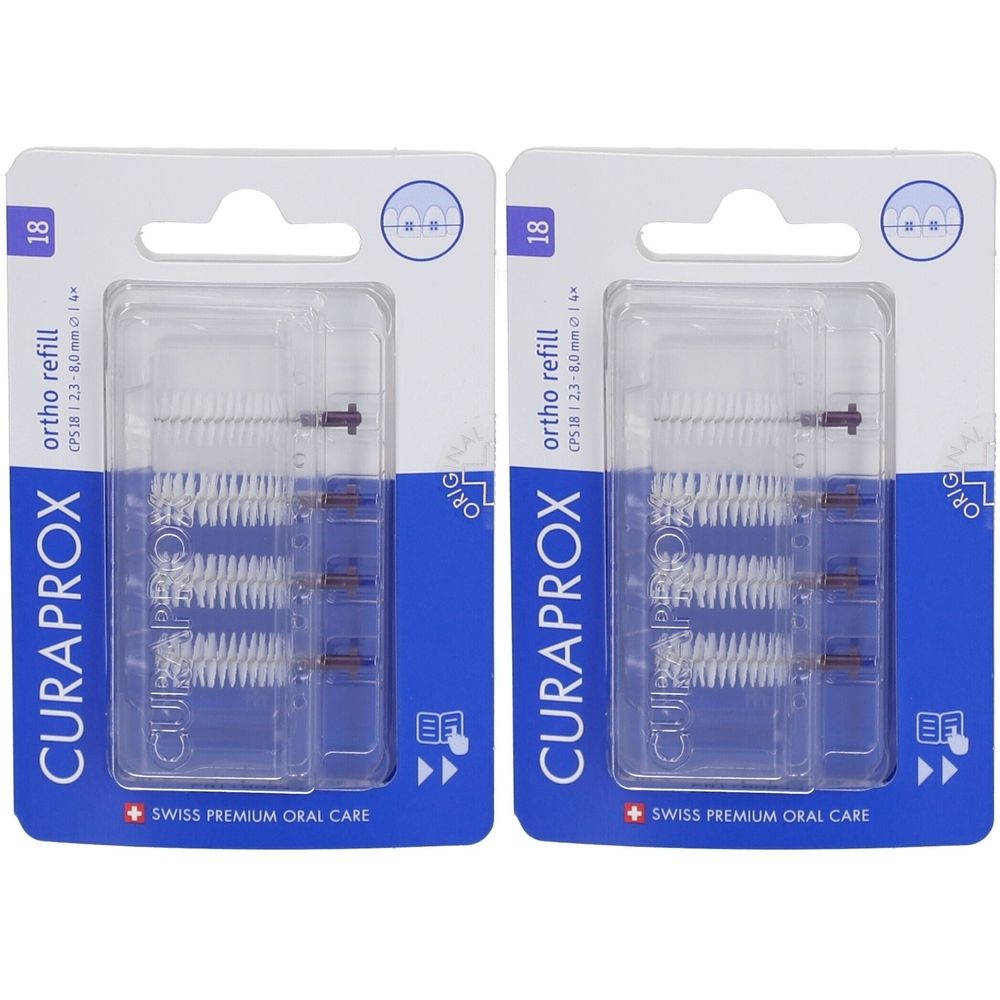 CURAPROx CPS 18 Ortho IDB x2 2x4 St Zahnbürste