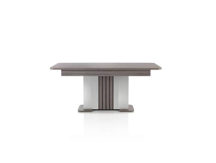 Table extensible L.180/220 cm PESARO Imitation chêne/gris