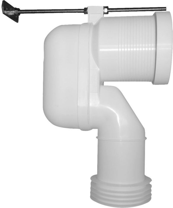 Duravit Ablaufbogen 8990250000 Abgang senkrecht