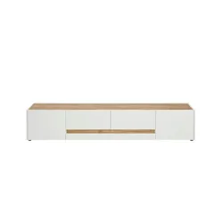 Lowboard  Cande , weiß , Maße (cm): B: 220 H: 40