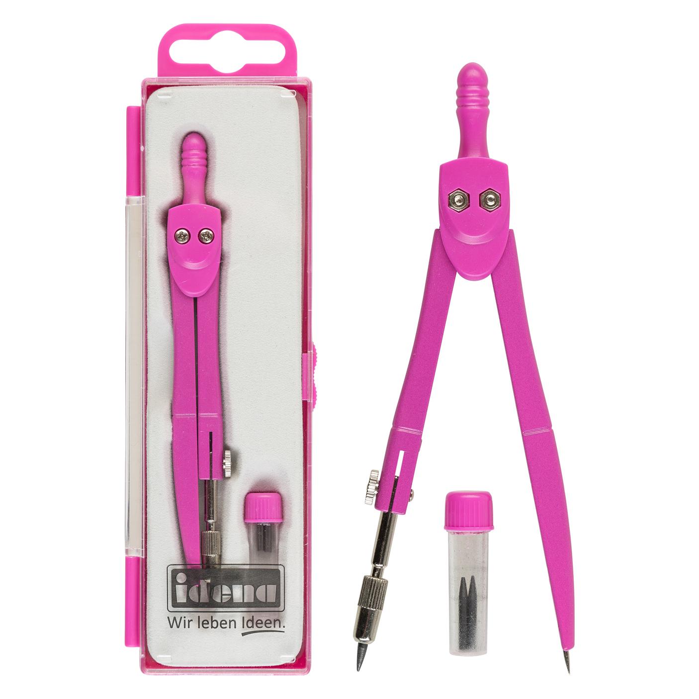 Idena Schulzirkel pink (22691912)