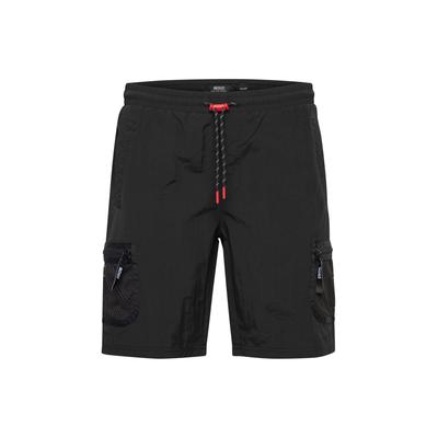Chinoshorts INDICODE "Chinoshorts IDPeter", Herren, Gr. XL, N-Gr, schwarz, Obermaterial: 100% Polyester PES., Hosen Chinoshorts