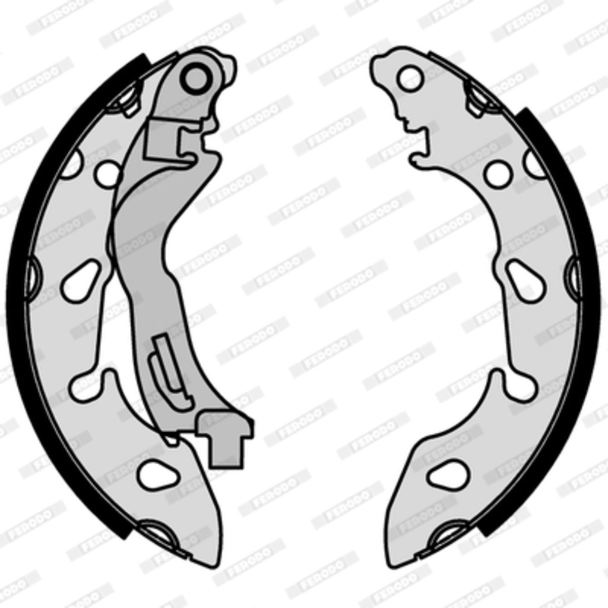 Bremsbackensatz FERODO FSB4188