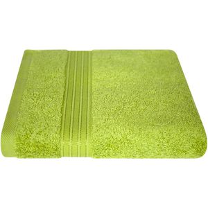 Dyckhoff Handtuch Siena, apfel, 100 x 150 cm, Badetuch mit Bordüre, aus 100% Baumwolle, 500 g/m²