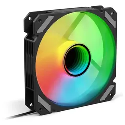 Sharkoon SHARK Mirror PWM RGB Computergehäuse Ventilator 12 cm Schwarz 1 Stück(e)