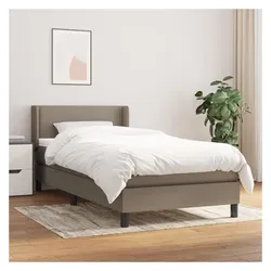 vidaXL, Boxspringbett, Lucan (Flach mit Nägeln) (90 x 200 cm)