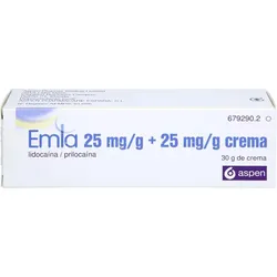 Emla 25 mg/G + 25 mg/G Creme 30 G