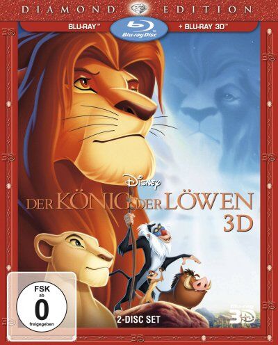 Roger Allers - Der König der Löwen [Diamond Edition] (+ Blu-ray) [Blu-ray 3D] - Preis vom 11.10.2026 15:43:13 h