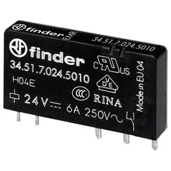 Finder Steck-/Printrelais 34.51.7.024.5010