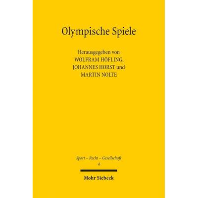 Olympische Spiele, Taschenbuch von , Mohr Siebeck, 978-3-16-152623-7