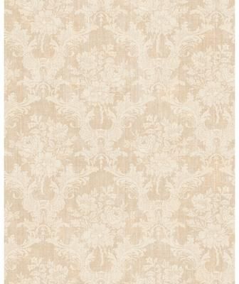 Seabrook Designs Usha Floral Damask Unpasted Wallpaper