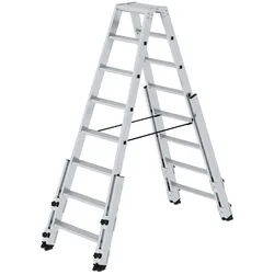 PROREGAL Stufen-Stehleiter treppengängig 2x8 Stufen