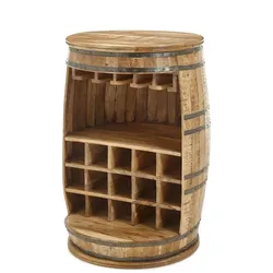 Stolkom Bartisch Fiasko Holz Beige Natur
