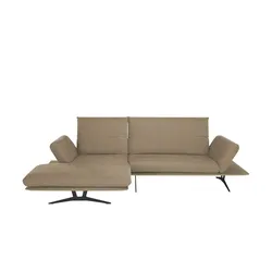 KOINOR Ecksofa aus Flachgewebe Francis , beige , Maße (cm): B: 284 H: 93 T: 159.0